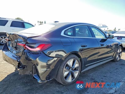 Trzecie zdjęcie samochodu z tyłu: 2025 BMW I4 EDRIVE 40 VIN:WBY23HD00SFU25872 - miniatura