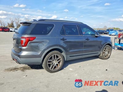 Trzecie zdjęcie samochodu z tyłu: 2016 FORD EXPLORER SPORT VIN:1FM5K8GT7GGA42158 - miniatura