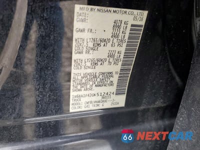 Zdjęcie 13 z 13 samochodu: 2016 NISSAN TITAN XD SL VIN:1N6BA1F42GN512424 - miniatura