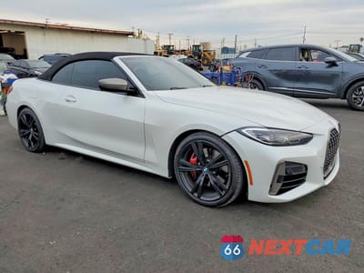 Czwarte zdjęcie samochodu z boku: 2021 BMW M440I VIN:WBA53AT04MCG16268 - miniatura