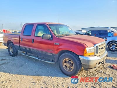 Czwarte zdjęcie samochodu z boku: 2001 FORD F250 SUPER DUTY VIN:1FTNW20FX1EB05430 - miniatura