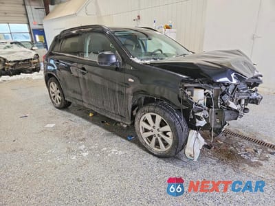 Czwarte zdjęcie samochodu z boku: 2014 MITSUBISHI OUTLANDER SPORT SE VIN:4A4AR4AU9EE026313 - miniatura