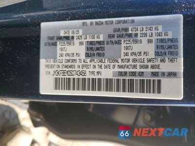 Zdjęcie 14 z 14 samochodu: 2025 MAZDA CX-5 PREMIUM PLUS VIN:JM3KFBEM0S0743458 - miniatura