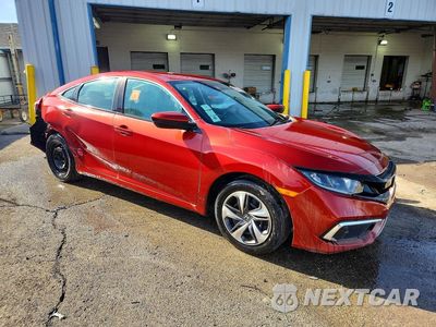 Czwarte zdjęcie samochodu z boku: 2021 HONDA CIVIC LX VIN:2HGFC2F67MH508929 - miniatura