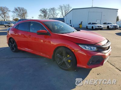 Czwarte zdjęcie samochodu z boku: 2017 HONDA CIVIC EX VIN:SHHFK7H53HU423311 - miniatura