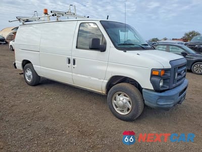 Czwarte zdjęcie samochodu z boku: 2013 FORD ECONOLINE E150 VAN VIN:1FTNE1EW1DDA23683 - miniatura