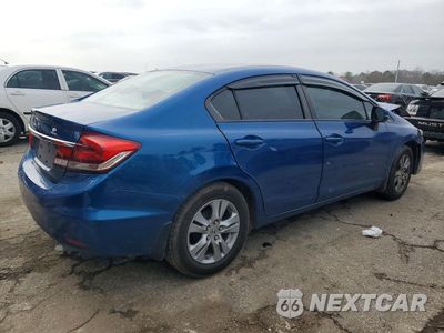 Trzecie zdjęcie samochodu z tyłu: 2013 HONDA CIVIC LX VIN:19XFB2F51DE034898 - miniatura