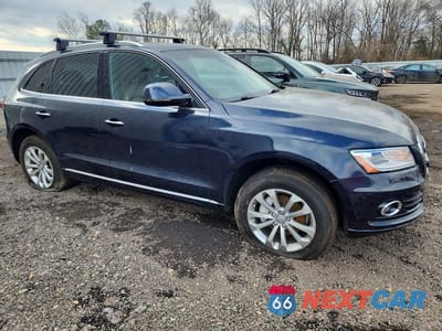 Czwarte zdjęcie samochodu z boku: 2017 AUDI Q5 PREMIUM VIN:WA1C2AFP9HA045357 - miniatura