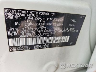Zdjęcie 13 z 13 samochodu: 2016 TOYOTA RAV4 XLE VIN:JTMWFREV4JJ726439 - miniatura