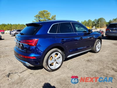 Trzecie zdjęcie samochodu z tyłu: 2023 AUDI Q5 PREMIUM PLUS 45 VIN:WA1EAAFY6P2154954 - miniatura