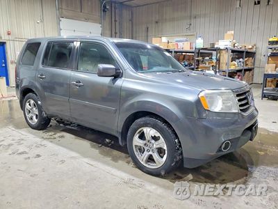 Czwarte zdjęcie samochodu z boku: 2012 HONDA PILOT EXL VIN:5FNYF4H52CB077631 - miniatura