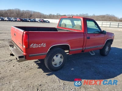 Trzecie zdjęcie samochodu z tyłu: 1997 GMC SIERRA K1500 VIN:1GTEK14R1VZ505286 - miniatura