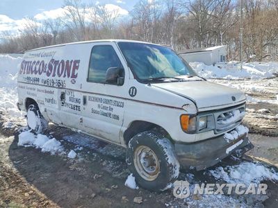 Czwarte zdjęcie samochodu z boku: 2002 FORD ECONOLINE E250 VAN VIN:1FTNE24262HB09324 - miniatura