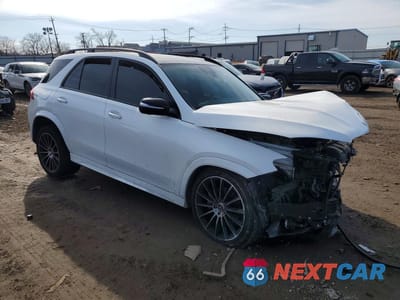 Czwarte zdjęcie samochodu z boku: 2023 MERCEDES-BENZ GLE 350 4MATIC VIN:4JGFB4KB7PA896324 - miniatura