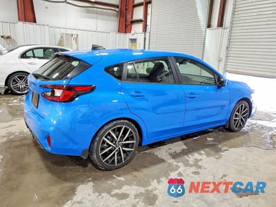 Trzecie zdjęcie samochodu z tyłu: 2025 SUBARU IMPREZA SPORT VIN:JF1GUAFC0S8310475 - miniatura