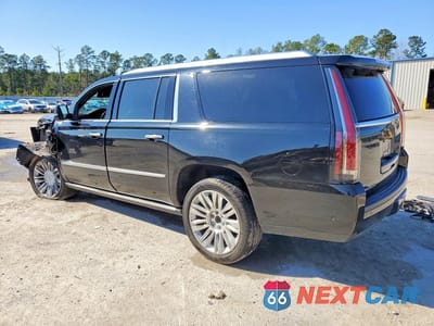 Drugie zdjęcie samochodu z przodu: 2020 CADILLAC ESCALADE ESV PLATINUM VIN:1GYS3KKJ9LR182776 - miniatura