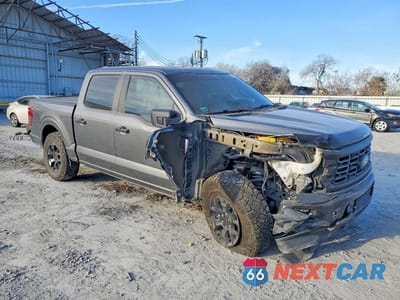 Czwarte zdjęcie samochodu z boku: 2024 FORD F150 STX VIN:1FTFW2L58RFA03864 - miniatura