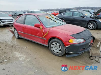 Czwarte zdjęcie samochodu z boku: 1994 HONDA CIVIC EX VIN:2HGEJ1225RH529476 - miniatura