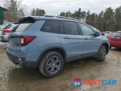 Trzecie zdjęcie samochodu z tyłu: 2025 HONDA PASSPORT TRAIL SPORT VIN:5FNYF8H66SB004874 - miniatura