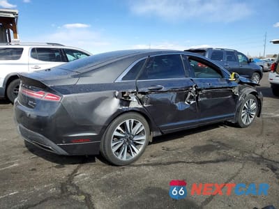 Trzecie zdjęcie samochodu z tyłu: 2019 LINCOLN MKZ RESERVE II VIN:3LN6L5FC1KR608432 - miniatura