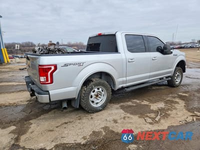 Trzecie zdjęcie samochodu z tyłu: 2016 FORD F150 SUPERCREW VIN:1FTEW1EP7GKE40103 - miniatura