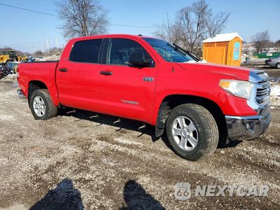 Czwarte zdjęcie samochodu z boku: 2016 TOYOTA TUNDRA CREWMAX SR5 VIN:5TFDY5F10GX500894 - miniatura