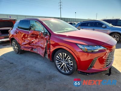 Czwarte zdjęcie samochodu z boku: 2025 LEXUS RX 350 BASE VIN:2T2BAMCA4SC100799 - miniatura