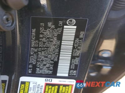 Zdjęcie 12 z 12 samochodu: 2024 LEXUS ES 350 VIN:58ADZ1B18RU175982 - miniatura