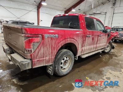Trzecie zdjęcie samochodu z tyłu: 2025 FORD F150 STX VIN:1FTFW2L59SFC18160 - miniatura