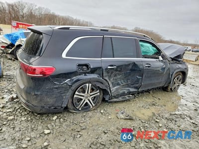 Trzecie zdjęcie samochodu z tyłu: 2022 MERCEDES-BENZ GLS 450 4MATIC VIN:4JGFF5KE0NA766466 - miniatura