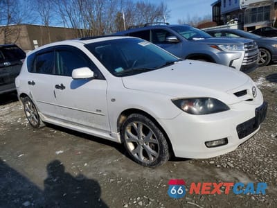 Czwarte zdjęcie samochodu z boku: 2008 MAZDA 3 HATCHBACK VIN:JM1BK344681841635 - miniatura