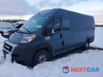 2020 RAM PROMASTER 3500 CARGO ** CLEAN TITLE * PRIOR FLEET ** 3C6URVJG6LE143621 - główne zdjęcie licytacji z USA - miniatura