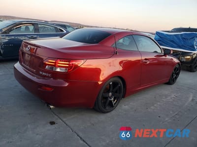 Trzecie zdjęcie samochodu z tyłu: 2011 LEXUS IS VIN:JTHFE2C24B2506795 - miniatura