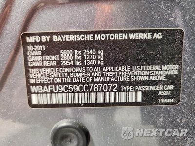 Zdjęcie 13 z 13 samochodu: 2012 BMW 550 XI VIN:WBAFU9C59CC787072 - miniatura