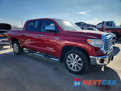 Czwarte zdjęcie samochodu z boku: 2014 TOYOTA TUNDRA CREWMAX LIMITED VIN:5TFFY5F1XEX171854 - miniatura