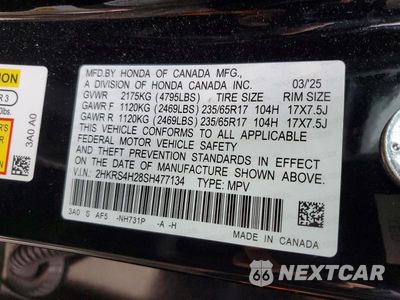 Zdjęcie 13 z 13 samochodu: 2025 HONDA CR-V LX VIN:2HKRS4H28SH477134 - miniatura