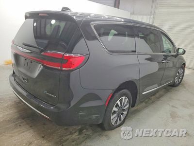 Trzecie zdjęcie samochodu z tyłu: 2023 CHRYSLER PACIFICA HYBRID LIMITED VIN:2C4RC1S70PR604162 - miniatura