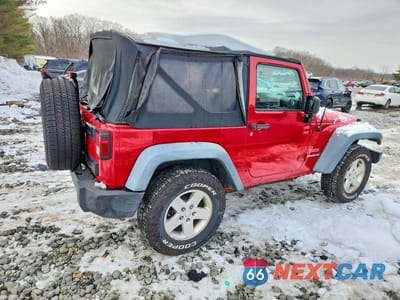 Trzecie zdjęcie samochodu z tyłu: 2011 JEEP WRANGLER VIN:1J4AA2D11BL503824 - miniatura