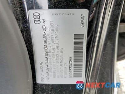 Zdjęcie 12 z 12 samochodu: 2016 AUDI A7 PRESTIGE VIN:WAU2GAFC5GN002669 - miniatura