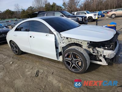 Czwarte zdjęcie samochodu z boku: 2021 MERCEDES-BENZ CLA AMG 35 4MATIC VIN:W1K5J5BB0MN180691 - miniatura