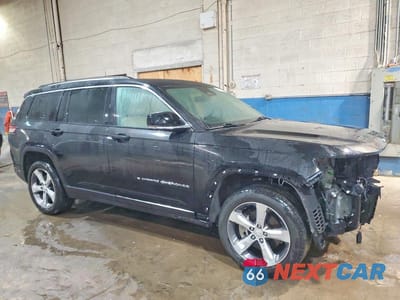 Czwarte zdjęcie samochodu z boku: 2021 JEEP GRAND CHEROKEE L LIMITED VIN:1C4RJKBG8M8108495 - miniatura