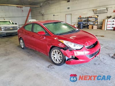 Czwarte zdjęcie samochodu z boku: 2013 HYUNDAI ELANTRA GLS VIN:KMHDH4AE7DU633312 - miniatura