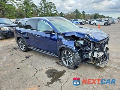 Czwarte zdjęcie samochodu z boku: 2025 INFINITI QX60 LUXE VIN:5N1AL1FR1SC343114 - miniatura