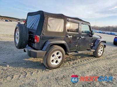 Trzecie zdjęcie samochodu z tyłu: 2015 JEEP WRANGLER UNLIMITED SAHARA VIN:1C4BJWEG5FL734770 - miniatura