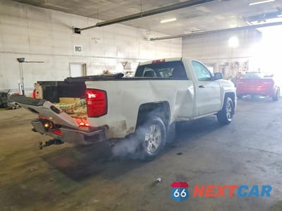 Trzecie zdjęcie samochodu z tyłu: 2014 CHEVROLET SILVERADO C1500 LT VIN:1GCNCREHXEZ149034 - miniatura