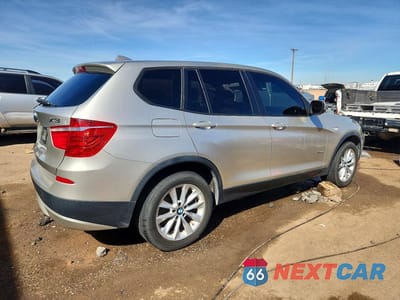 Trzecie zdjęcie samochodu z tyłu: 2013 BMW X3 XDRIVE28I VIN:5UXWX9C52D0A20663 - miniatura