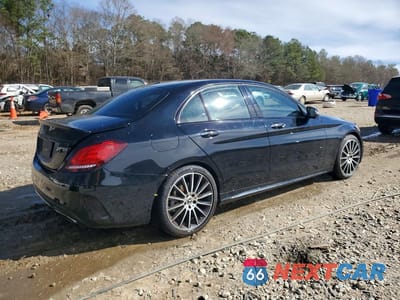 Trzecie zdjęcie samochodu z tyłu: 2019 MERCEDES-BENZ C 300 VIN:55SWF8DB0KU304483 - miniatura