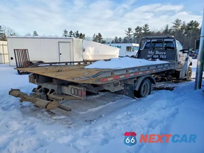 Trzecie zdjęcie samochodu z tyłu: 2017 FORD F650 SUPER DUTY ROLLBACK TRUCK VIN:1FDNF6DCXHDB12056 - miniatura