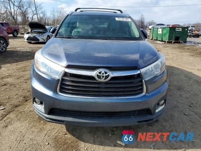 Piąte zdjęcie samochodu w środku: 2014 TOYOTA HIGHLANDER LIMITED VIN:5TDDKRFH4ES005803 - miniatura