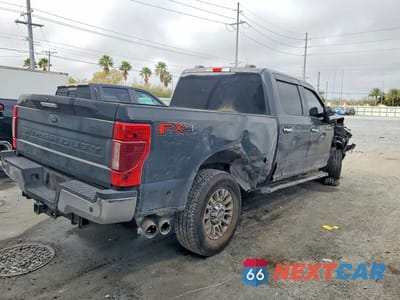Trzecie zdjęcie samochodu z tyłu: 2021 FORD F250 SUPER DUTY VIN:1FT7W2BT0MED77016 - miniatura